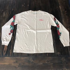 No hours rose LS tee